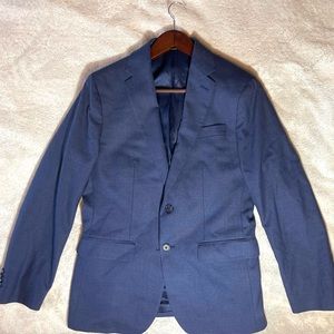 Mens 38S Slim Fit Banana Republic Navy Suit Jacket
